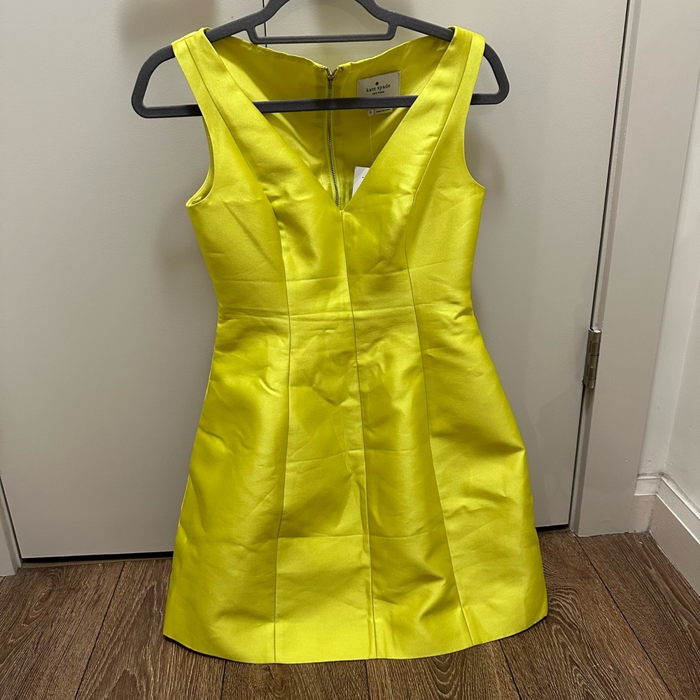 Gorgeous Kate spade dress in bright yellow